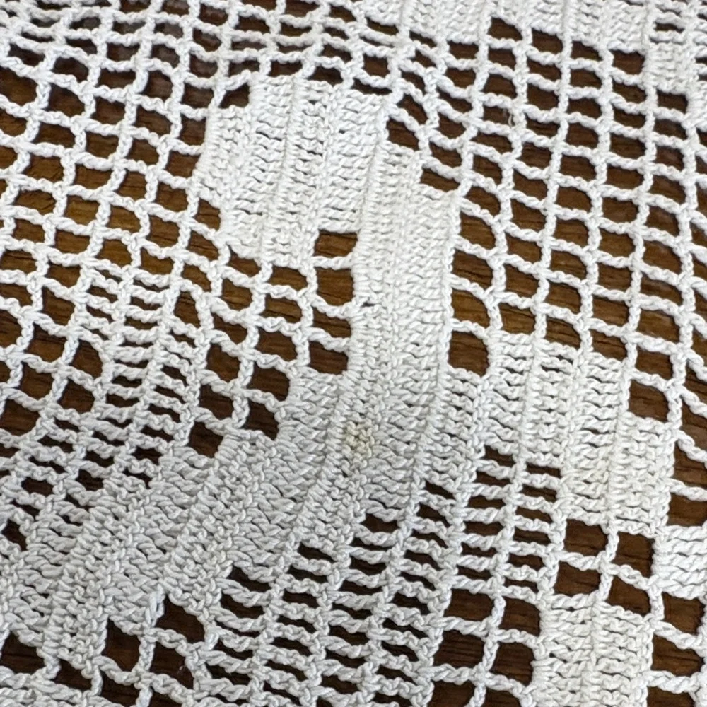 Elegant White Lace Doily